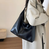 Textured Split Leather Crossbody Bag