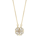 Clover Hearts Necklace