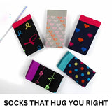 6 Pairs of Compression Socks For Comfort & Support