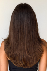 Silk-Top Human Hair Topper | Seamless Blend, Thin Hair Solution