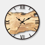 Transparent Acrylic Wood Wall Clock