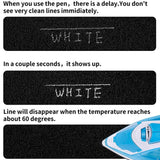 heat erasable fabric marking pens (16 pcs)