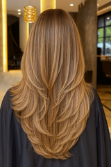 Silk-Top Human Hair Topper | Seamless Blend, Thin Hair Solution