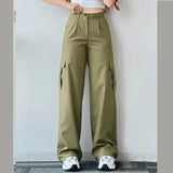 Vintage high-waisted wide-leg pants