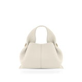 Soft Leather Shoulder Bag with French Texture