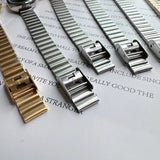 Luxury Oval Women's Quartz Watch (Stainless Steel)