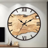Transparent Acrylic Wood Wall Clock