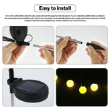 solar powered firefly lights