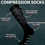 Athletic Compression Socks for Sports and Recovery