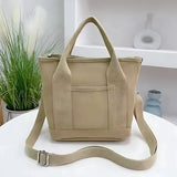 Large Capacity Multi-Pocket Handbag
