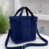 Large Capacity Multi-Pocket Handbag