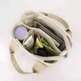 Large Capacity Multi-Pocket Handbag