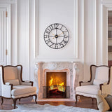 Large Rustic Wall Clock