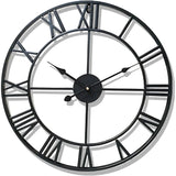 Large 3D Roman Numeral Wall Clock