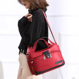 Versatile Oxford Cloth Large Capacity Shoulder Bag