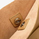 Women's Spacious Split Leather Tote Bag