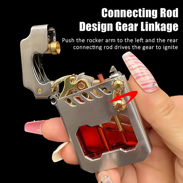 Modern Cyber Mecha Flame Lighter
