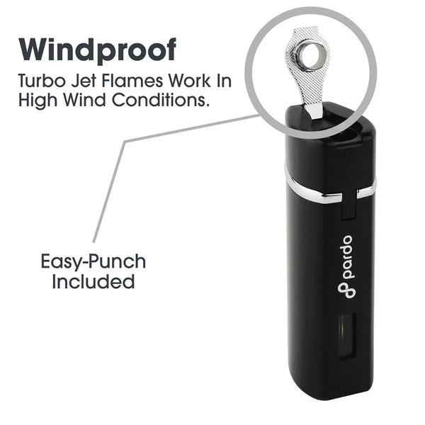 Touch-Sensing Turbo Electric Lighter