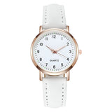 Watch with Leather Strap for Women