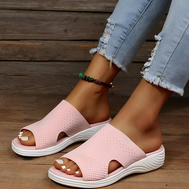 Open Toe Casual Sandals for Foot Support and Comfort