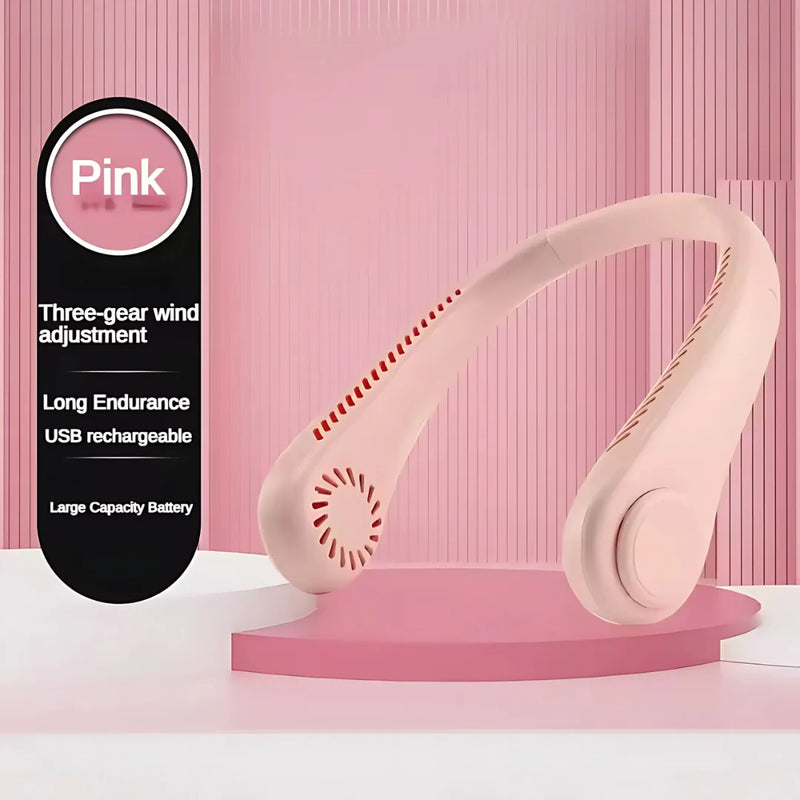 Portable Neck Fan – Stay Cool Anywhere