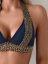 Women’s High-Waisted Bikini Swimsuit Two Piece Set