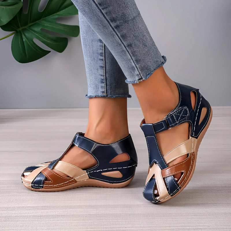 Women’s Closed Toe Wedge Sandals