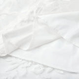 Delicate Lace Mini Dress with Adjustable Back Tie