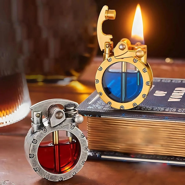 Retro Metal Refillable Lighter