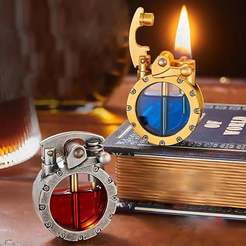 Retro Metal Refillable Lighter