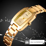 Women's Rhinestone Quartz Watch