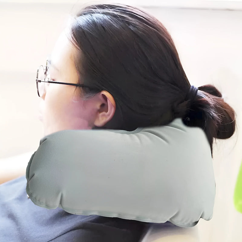 Inflatable Travel Pillow for Neck Support