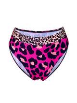 Leopard Print Swimsuit Two-Piece Set