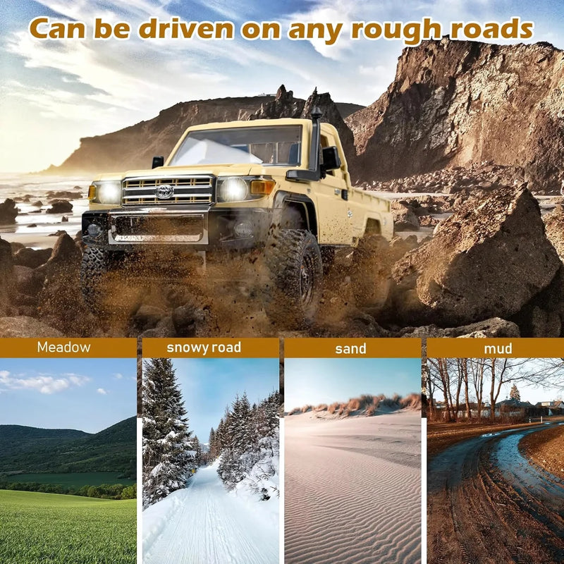 MN82 RC Pickup Truck 4WD 1/12 Scale