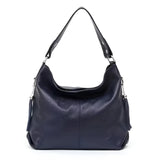 Stylish Leather Crossbody Bag with Tassel Details