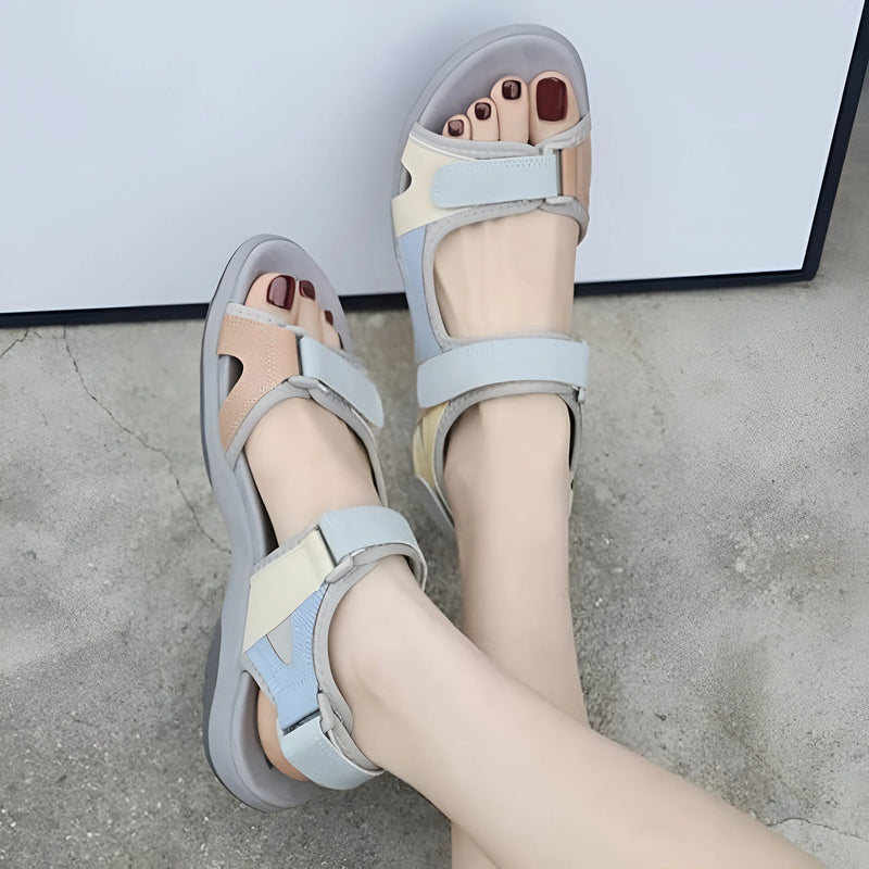 Adjustable Hook Loop Sandals