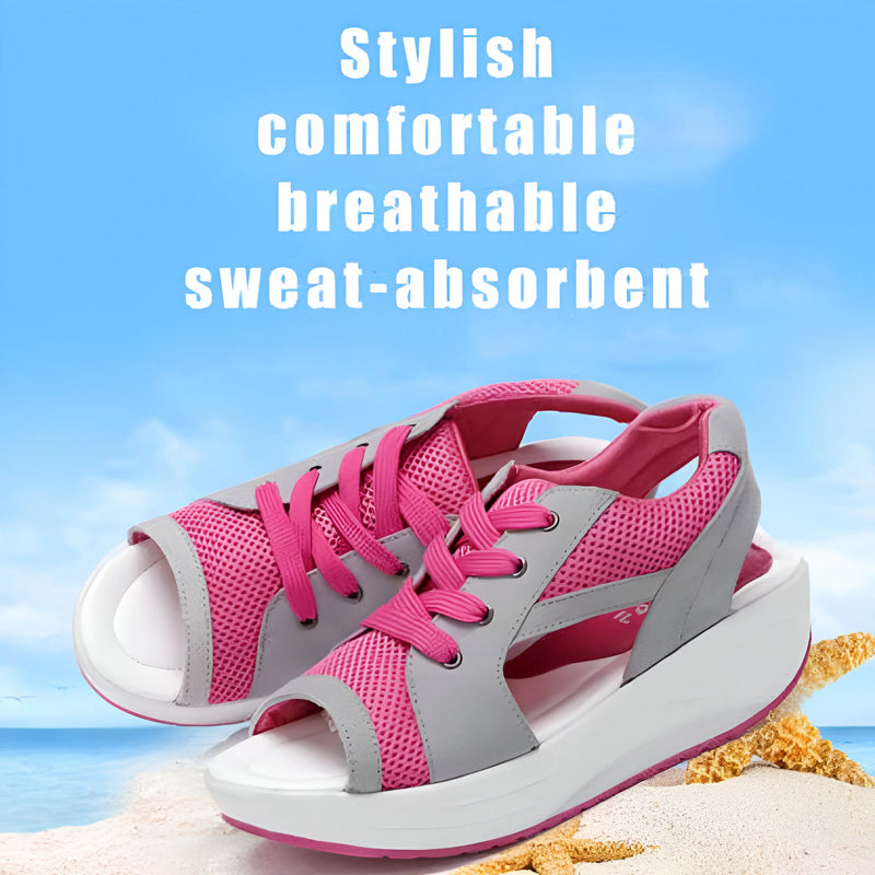 Casual Contrast Paneled Sneakers