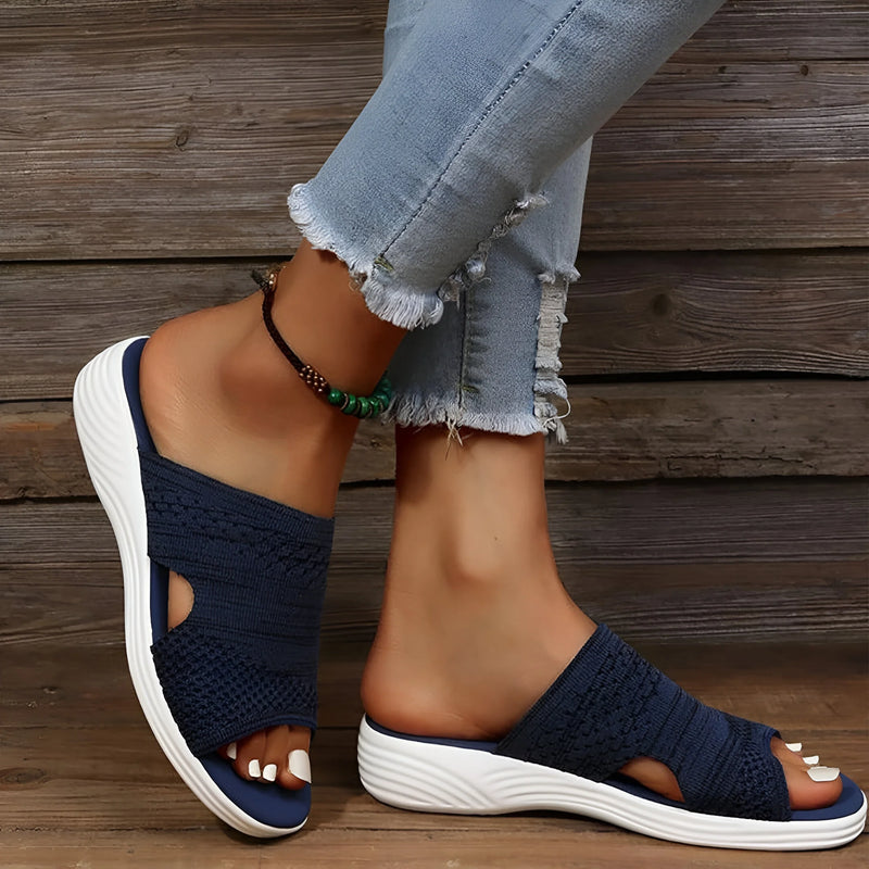Open Toe Casual Sandals for Foot Support and Comfort