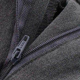 Women's high-waisted vintage zipper pants