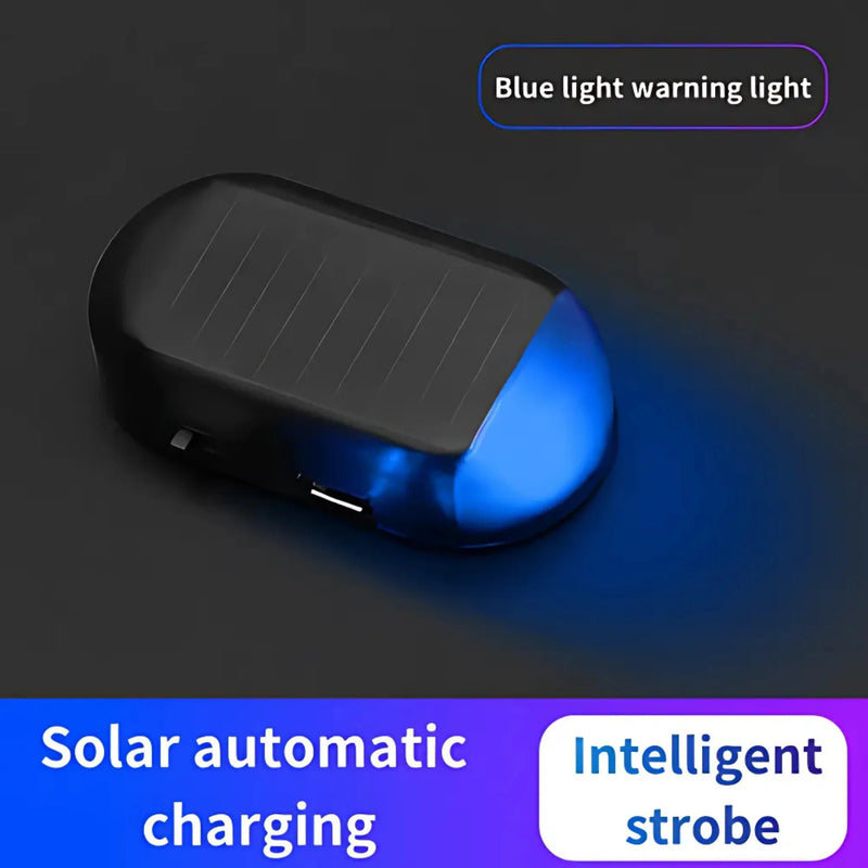 Solar-Powered Car Anti-Theft Light