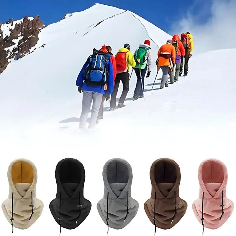 Adjustable Velvet Winter Ski Mask