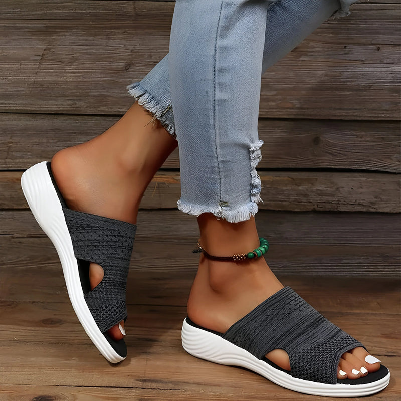 Open Toe Casual Sandals for Foot Support and Comfort