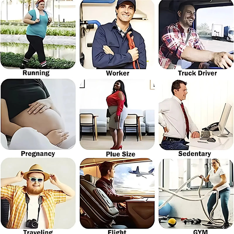 Plus Size Compression Socks for Sports & Fitness