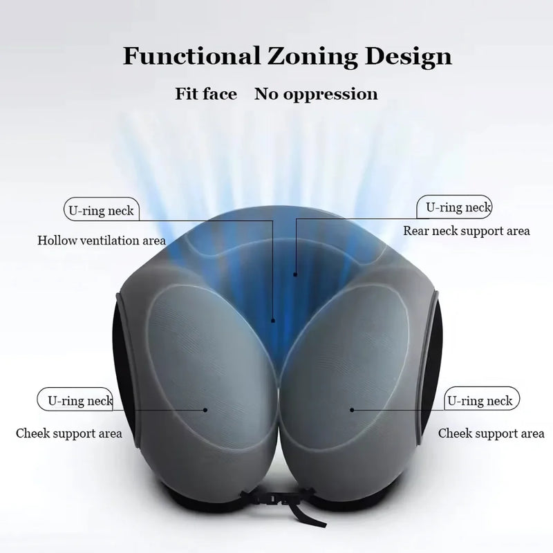 Multifunctional Memory Foam Nap Pillow
