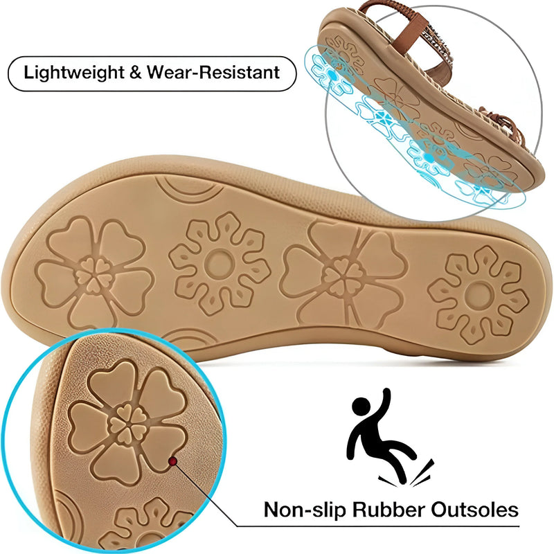 Orthopedic Comfort Sandals with Adjustable Straps