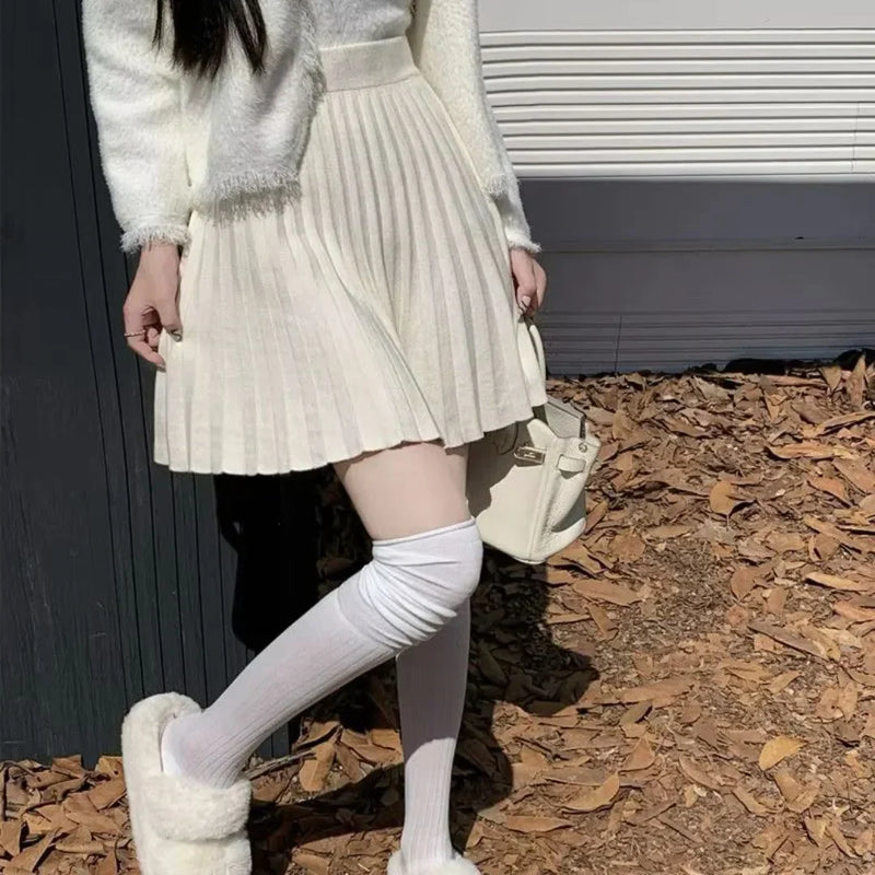 Cozy knit midi skirt – Soft, stylish & effortlessly chic