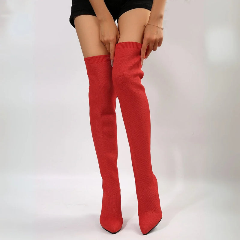 Women's Over-the-Knee Stiletto Boots
