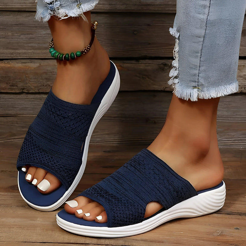 Open Toe Casual Sandals for Foot Support and Comfort