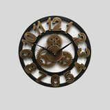 Silent Vintage Wall Clock