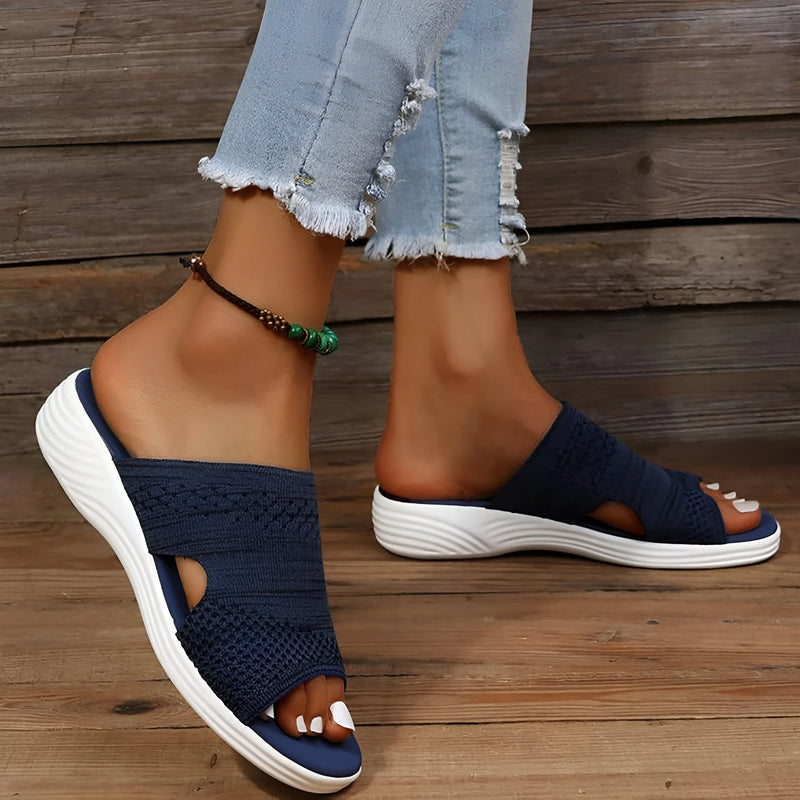 Open Toe Casual Sandals for Foot Support and Comfort